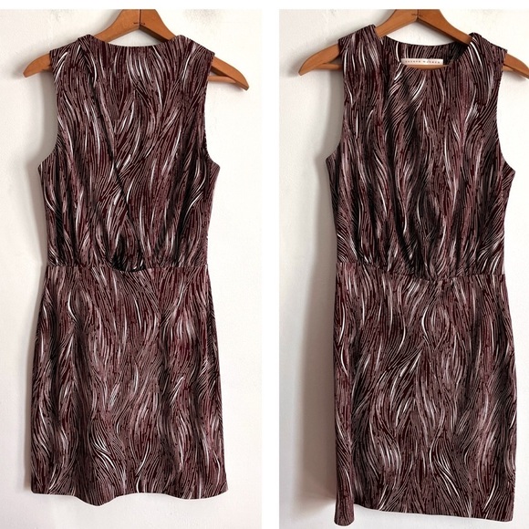 Susana Monaco Open Back Cross Sleeveless Mini Dress - Picture 1 of 7